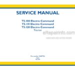 Photo 4 - New Holland T5.100 T5.110 T5.120 Electro Command Service Manual Tractor 51487926