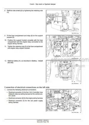 Photo 7 - New Holland T5.100 T5.110 T5.120 Electro Command Service Manual Tractor 51487926