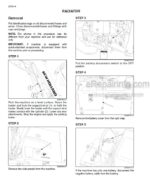 Photo 3 - New Holland U80B Tier 3 Repair Manual Loader Landscaper 87728505NA