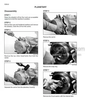 Photo 9 - New Holland U80B Tier 3 Repair Manual Loader Landscaper 87728505NA