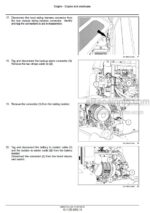 Photo 2 - New Holland W110D Tier 2 Service Manual Wheel Loader 48083743