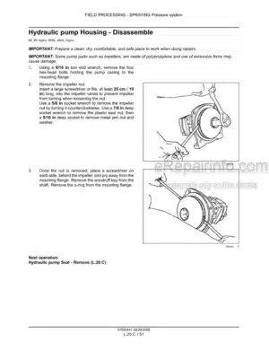 Photo 8 - Flexi Coil 68 68XL Service Manual Field Sprayer 87655441