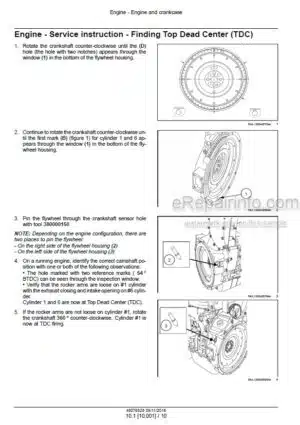 Photo 2 - CNH Cursor 9 Tier 4A Interim Stage IIIB Service Manual Engine 48076828