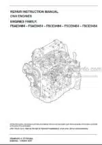 Photo 4 - CNH F5AE9484 F5AE9454 F5CE9484 F5CE9454 F5CE5454 Repair Manual Engine 87736548A