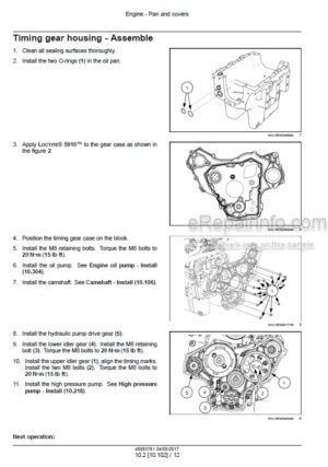 Photo 5 - CNH L3CI9-T1 L3C19-T2 L3C19-T3 L3C19-T4 L3CI9-T5 Tier 4B_Final_Service Manual Engine 48083761