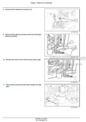 Photo 12 - Case 100JX 110JX 70JX 75JX 80JX 90JX Farmall Service Manual Compact Tractor 48012897