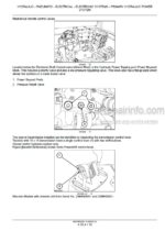 Photo 2 - Case 100 110 115 120 125 130 140 Maxxum Multicontroller Service Manual Tractor