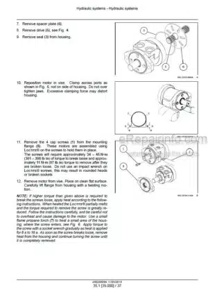 Photo 11 - Case 100 Coffee Express Service Manual Coffee Express Harvester 48025808A