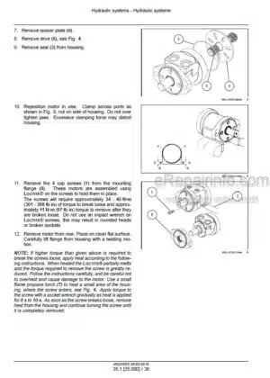 Photo 8 - Case 100 Coffee Express Service Manual Coffee Express Harvester 48025808