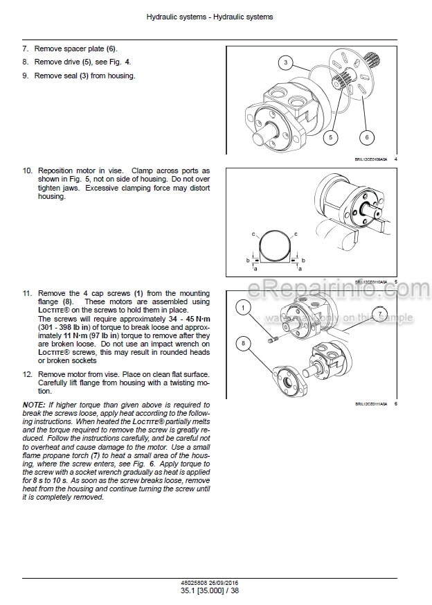 Photo 1 - Case 100 Coffee Express Service Manual Coffee Express Harvester 48025808