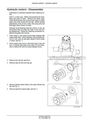 Photo 6 - Case 100 Multi Coffee Express Service Manual Coffee Express Harvester 48149549