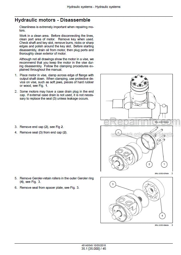 Photo 1 - Case 100 Multi Coffee Express Service Manual Coffee Express Harvester 48149549