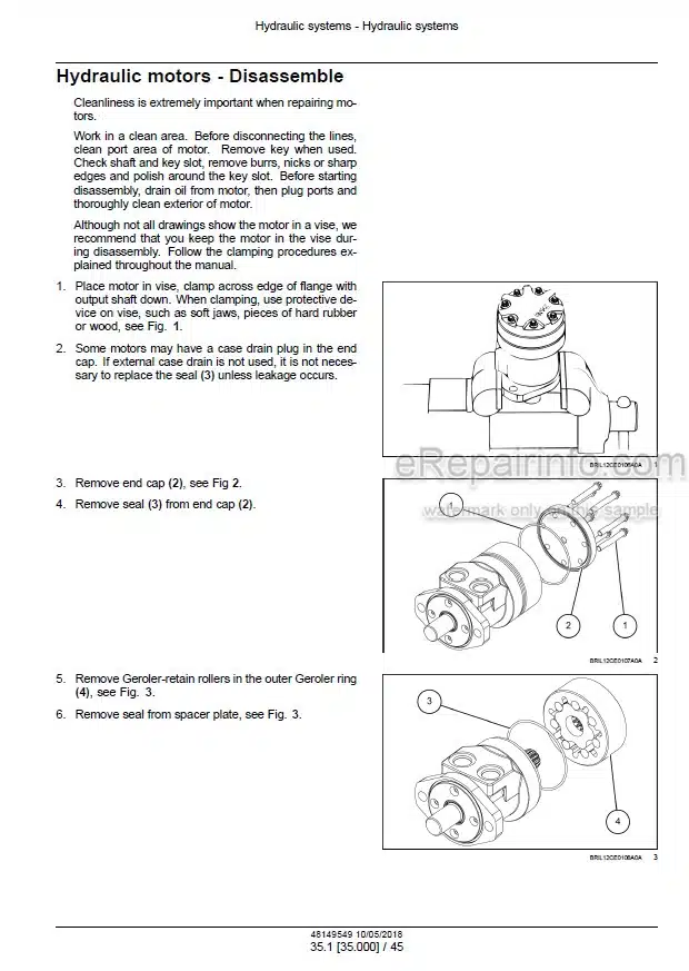 Photo 1 - Case 100 Multi Coffee Express Service Manual Coffee Express Harvester 48149549