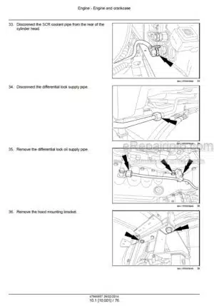 Photo 7 - Case 110ЕР 115EP 120EP 125EP 130EP 140EP 110 115 120 125 130 140 Maxxum CVT Multicontroller Service Manual Tractor 47665857