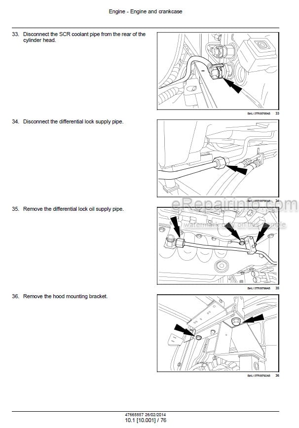 Photo 1 - Case 110ЕР 115EP 120EP 125EP 130EP 140EP 110 115 120 125 130 140 Maxxum CVT Multicontroller Service Manual Tractor 47665857