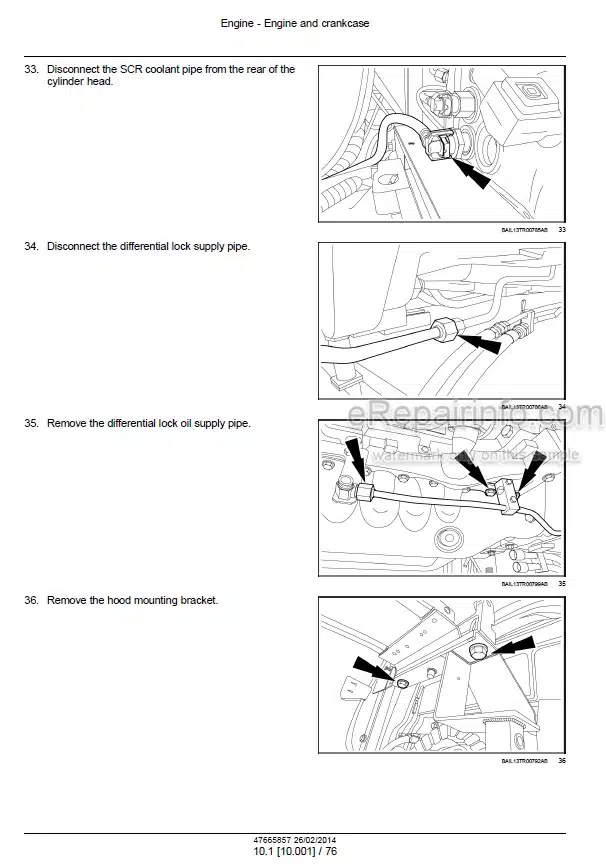 Photo 1 - Case 110ЕР 115EP 120EP 125EP 130EP 140EP 110 115 120 125 130 140 Maxxum CVT Multicontroller Service Manual Tractor 47665857