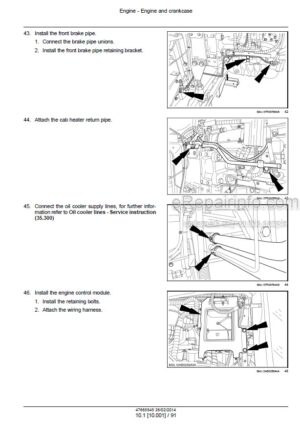 Photo 13 - Case 1110ЕР 115EP 120EP 125EP 130EP 140EP 110 115 120 125 130 140 Maxxum CVX Multicontroller Service Manual Tractor 47665845
