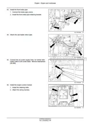 Photo 6 - Case 1110ЕР 115EP 120EP 125EP 130EP 140EP 110 115 120 125 130 140 Maxxum CVX Multicontroller Service Manual Tractor 47665845