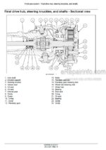 Photo 6 - Case 110U 120U Farmall Service Manual Tractor 48038069