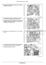 Photo 2 - Case 110U 120U Farmall Service Manual Tractor 51487935