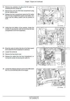 Photo 8 - Case 110U 120U Farmall Tier 4B Final Service Manual Tractor 51487919