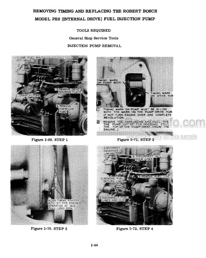 Photo 1 - Case 1200 Traction King Service Manual Tractor 9-75291