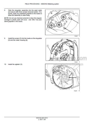 Photo 5 - Case 1260 Early Riser Service Manual Front Fold Trailing Planter 84591535