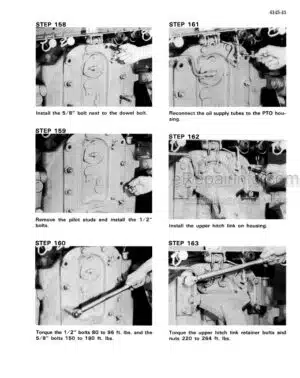 Photo 8 - Case 1250 Early Riser Service Manual Planter 84591533