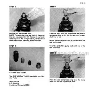 Photo 12 - Case 1270 1370 Service Manual Tractor 9-74145R0