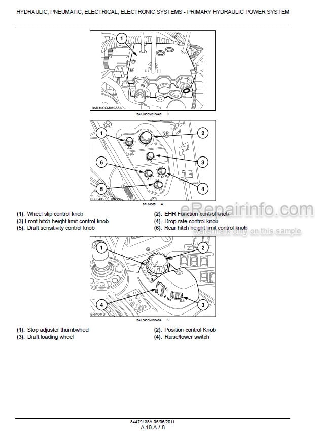 Photo 1 - Case 130 145 160 130CVT 145CVT 160CVT Puma Tier 4 Service Manual Tractor