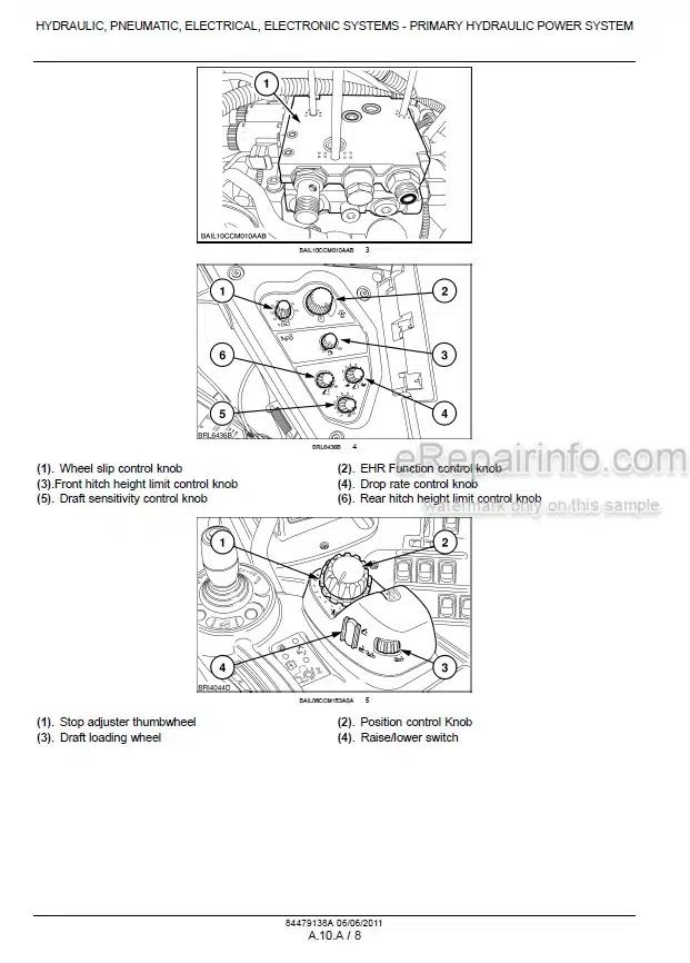 Photo 1 - Case 130 145 160 130CVT 145CVT 160CVT Puma Tier 4 Service Manual Tractor