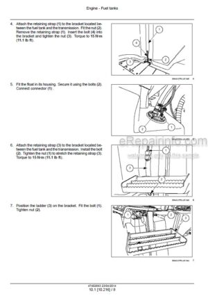 Photo 12 - Case 140 155 170 185 Puma Service Manual Tractor 47402693