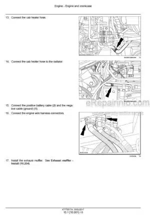 Photo 7 - Case 150 165 150CVX 165CVX 175CVX Puma Stage IV Service Manual Tractor 47936458