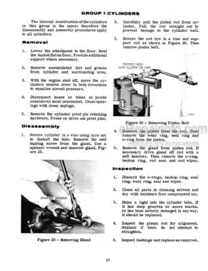 Photo 5 - Case 1500 Series Service Manual Uni Loader 9-71536R0