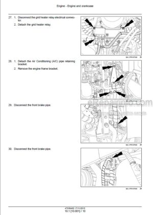 Photo 13 - Case 150 165 150CVT 165CVT 175CVT Puma Tier 4B Final Service Manual Tractor 47936460