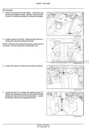 Photo 7 - Case 200 Coffee Express Service Manual Coffee Express Harvester 48025811