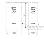 Photo 4 - Case 1570 Service Manual Tractor 9-79515R0