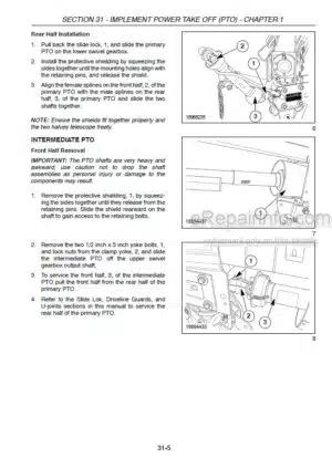 Photo 8 - Case 30C 35C Farmall Tier 4B Final Service Manual Compact Tractor 47941904