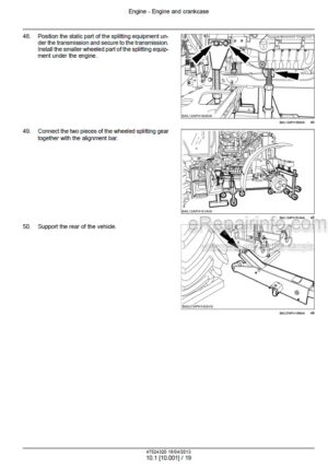 Photo 4 - Case 170CVX 185CVX 200CVX 215CVX 230CVX 170 185 200 215 Puma Service Manual Tractor 47524320