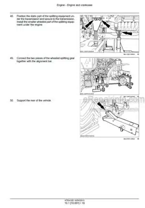 Photo 10 - Case 170CVX 185CVX 200CVX 215CVX 230CVX 170 185 200 215 Puma Service Manual Tractor 47524320