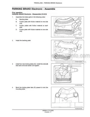 Photo 7 - Case 235 260 290 315 340 Magnum Service Manual Tractor 84533029