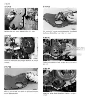 Photo 7 - Case 2240 Patriot Service Manual Sprayer 47581111