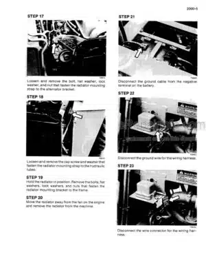 Photo 5 - Case 1825 Service Manual Uni Loader 8-66111R0