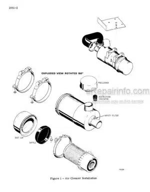 Photo 11 - Case 1830 Service Manual Uni Loader 9-73487R0