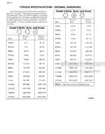 Photo 4 - Case 1840 Service Manual Skid Steer Loader 8-11093R0