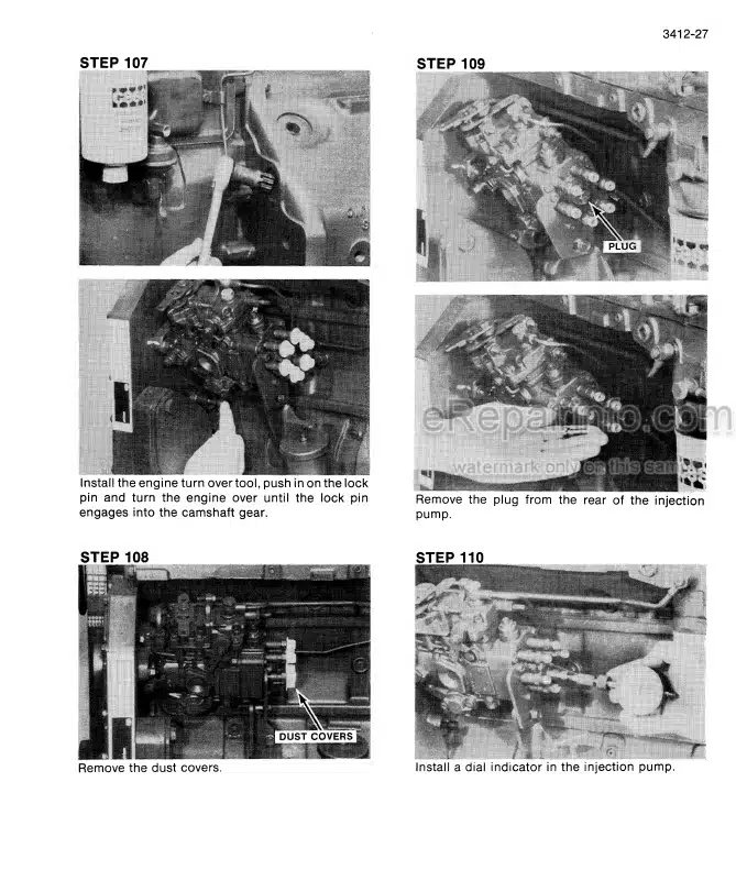 Photo 1 - Case 1896 2096 Series Service Manual Tractor 8-26221R0