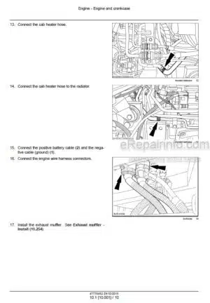 Photo 8 - Case 200 215 230 Puma Service Manual Tractor