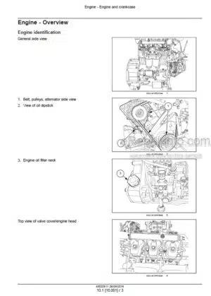 Photo 8 - Case 200 Coffee Express Service Manual Coffee Express Harvester 48025811