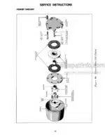 Photo 4 - Case 200 Service Manual Automatic Twine Tie Baler 9-61882