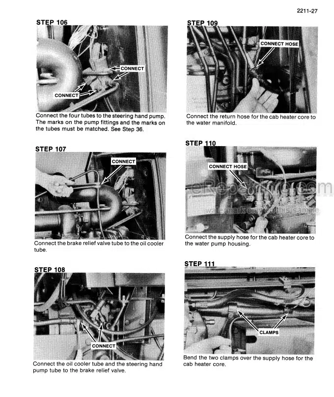 Photo 1 - Case 2094 2294 3294 Service Manual Tractor 8-24851R0